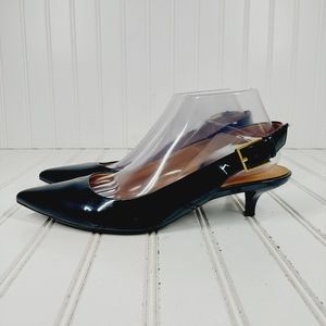 Calvin Klein Black Slingback Heels